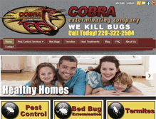 Tablet Screenshot of cobraext.com